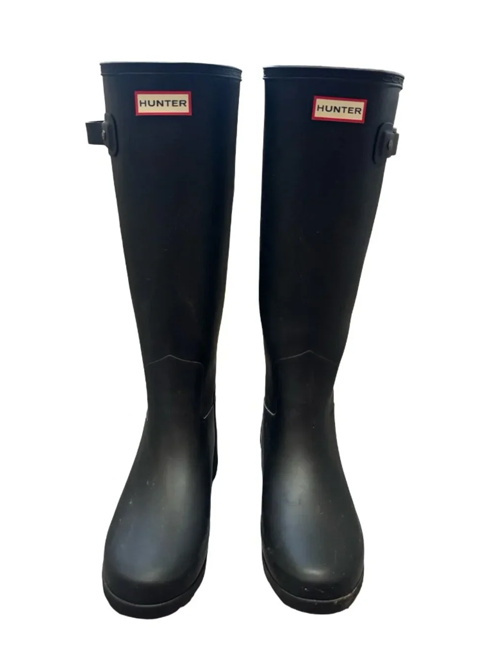 Hunter Original Tall Matte Black Rain Boots US Women's 7